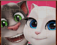 Talking Tom Cat - Cartoon Talking Tom jigsaw puzzle