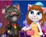 Tom and Angela insta fashion Talking Tom Cat HTML5 jtk